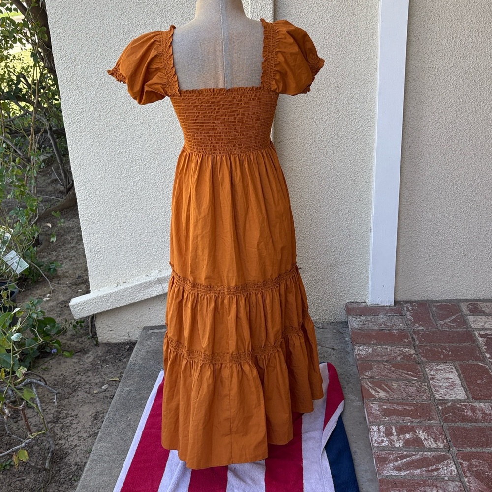 NWOT Anthropologie’s CAARA Daphne Tiered Bohemian style Dress - Picture 6 of 12